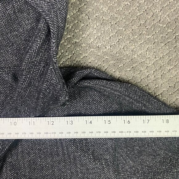 Lululemon Surge Warm Hoodie Men's Medium Gray 1/4 Zip Pullover Performance Gym - Picture 9 of 11